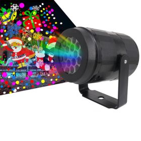 Waterproof Christmas Outdoor LED Projection Light | Snowflake Landscape Projector for Garden, Party, and Holiday Decor