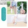 (FST-GAW-HT)Portable folding handheld fan USB multifunctional charging treasure Flashlight 3-in-1 mini fan(Random color)