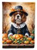 Cavalier Spaniel Thanksgiving Garden Flag Mailbox Decorative Yard Banner Outside Patio Artwork for Flower Beds, Garden Size, Multicolor
