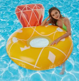 Swimline Inflatable Diamond Kids Floating Lounger Raft Float for Swimming Pool