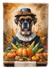 Boxer Thanksgiving Garden Flag Mailbox Decorative Yard Banner Outside Patio Artwork for Flower Beds, Garden Size, Multicolor