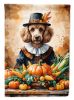 Poodle Thanksgiving House Flag | Large Double-Sided Porch & Yard Banner in Heavy-Duty Polyester