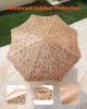 Tiki Umbrella Thatched Patio Umbrella 9 ft Poolside Patio Beach Umbrella