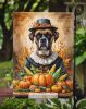 Boxer Thanksgiving Garden Flag Mailbox Decorative Yard Banner Outside Patio Artwork for Flower Beds, Garden Size, Multicolor