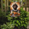 Chocolate Labrador Retriever Thanksgiving Garden Flag Mailbox Decorative Yard Banner Outside Patio Artwork for Flower Beds, Garden Size, Multicolor