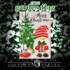 Garden Flag Merry Christmas Santa Gnome with Present 12x18 inch Blockout Fabric Double Sided
