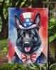 German Shepherd Patriotic American Garden Flag Mailbox Flag Decorative Yard Flag Banner Outside Patio Artwork Yard Flower Beds, Garden Size