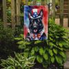 German Shepherd Patriotic American Garden Flag Mailbox Flag Decorative Yard Flag Banner Outside Patio Artwork Yard Flower Beds, Garden Size