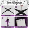 7.2 ft Halloween Standing Witch with Lighted Eyes and Automatic Arm Movement