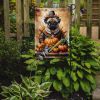 Pug Thanksgiving Garden Flag Mailbox Decorative Yard Banner Outside Patio Artwork for Flower Beds, Garden Size, Multicolor