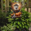 American Eskimo Thanksgiving Garden Flag Mailbox Decorative Yard Banner Outside Patio Artwork for Flower Beds, Garden Size, Multicolor