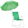 Folding Beach Chair with Umbrella for Adults, Lightweight Porable Camping Chair with 265lbs Capacity for Travel Picnic Concert & Outdoor Activities