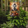 White Boxer Thanksgiving Garden Flag Mailbox Decorative Yard Banner Outside Patio Artwork for Flower Beds, Garden Size, Multicolor