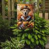 Yellow Labrador Retriever Thanksgiving Garden Flag Mailbox Decorative Yard Banner Outside Patio Artwork for Flower Beds, Garden Size, Multicolor