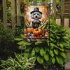 White Poodle Thanksgiving Garden Flag Mailbox Decorative Yard Banner Outside Patio Artwork for Flower Beds, Garden Size, Multicolor