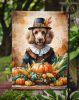 Poodle Thanksgiving Garden Flag Mailbox Decorative Yard Banner Outside Patio Artwork for Flower Beds, Garden Size, Multicolor