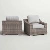 Fully Assembled Patio Chair with Cushions 2