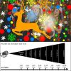 Waterproof Christmas Outdoor LED Projection Light | Snowflake Landscape Projector for Garden, Party, and Holiday Decor