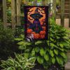 Affenpinscher Witchy Halloween Garden Flag Mailbox Flag Decorative Yard Flag Banner Outside Patio Artwork Yard Flower Beds, Garden Size, Multicolor