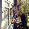 Pug Halloween Trick or Treat House Flag Large Porch Sleeve Pole Decorative Outside Yard Banner Artwork Wall Hanging, Polyester, House Size, Multicolor