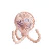 Mini Handheld Stroller Fan Octopus Fan Baby Fan with Flexible Tripod Wrapped on Stroller; Car Seat; Student Bed; Bike USB Rechargeable Fan; Desk Fan f