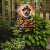 Goldendoodle Thanksgiving Garden Flag Mailbox Decorative Yard Banner Outside Patio Artwork for Flower Beds, Garden Size, Multicolor