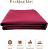 10x10 Ft Gazebo Replacement Canopy UV Protection Water-Repellent Polyester with Drain Holes and Mosquito Netting Top Only