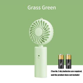 Mini Handheld Fan, USB Desk Fan, Small Personal Portable Table Fan Folding Electric Fan For Travel Office Room Household (Color: Green)