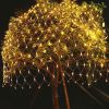 LED Christmas Net Lights Battery Operated 2x3M 192LED Waterproof Mesh Light 8 Modes Christmas Lights for Indoor Outdoor Xmas Party Yard Garden Decor (