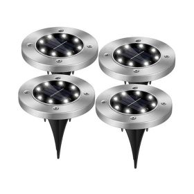 Decorative Light Solar Lamp for Garden Patio Yard Walkway (Color: Style A, type: 4 PCS)