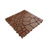 11.81"x11.81"x0.79"Grey & Brown Colors - Stylish Interlocking Flooring