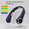 Bladeless Neck Fan with 180° Mountain Wind Cooling -Hands-Free Wearable & Ultra-Quiet, USB Rechargeable for Travel, Gym, Official Perfect Gift for Mam