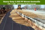 Weed Barrier Fabric 3.5oz Heavy Duty - 4ft x 300ft Landscape Fabric | Easy Install & Rugged Plastic Ground Cover Weed Barrier with UV Protection for G