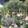 4 Pack Metal Garden Trellis 71" x 19.7" Rustproof Trellis for Climbing Plants Outdoor Flower Support