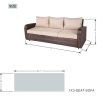 Direct Wicker 5-Piece Patio Conversation Set – Rattan Sofas, Ottoman & Glass Coffee Table