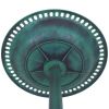 Outdoor Garden Freestanding Pedestal Bird Bath Feeder