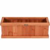 Wooden Decorative Planter Box for Garden Yard and Window