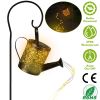 Solar Watering Can with Lights,Solar Outdoor Garden Decor Waterproof Large Hanging Lantern Landscape Lights Outside Decorations for Yard Clearance Por