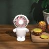 Cartoon Astronaut Mini Fan, Rechargeable USB Fan, Portable Personal Fan For Travel, Handheld Mini Pockets Fan
