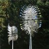 Magical Kinetic Metal Windmill Spinner Wind Powered Catchers, Creative Patio Garden Lawn Outdoor Courtyard Decoration Unique Wind Collectors Metal Out
