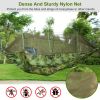 2 Persons Hammock 600LBS Max Load with Mosquito Net Outdoor Hiking Camping Hommock Portable Nylon Swing Hanging Bed