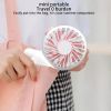 Cartoon Astronaut Mini Fan, Rechargeable USB Fan, Portable Personal Fan For Travel, Handheld Mini Pockets Fan