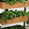 4 Tier Vertical Wooden Planter Box Raised Bed